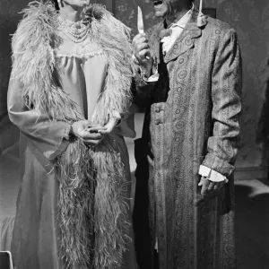 Charles Hawtrey and Sid James in Carry On Again Doctor Print, 25th March 1969 Charles Hawtrey and Sid James in Carry On Again Doctor Print, 25th March 1969