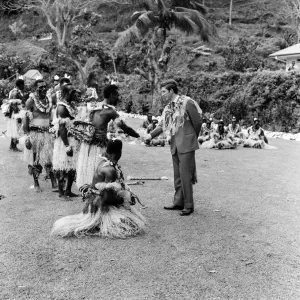 Charles, Prince of Wales, visits Levuka Island, Fiji. 11th October 1970 Charles, Prince of Wales, visits Levuka Island, Fiji. 11th October 1970