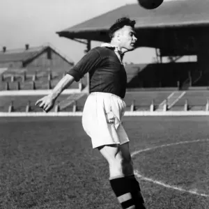 Charlie Mitten in Manchester United Print, October 1951