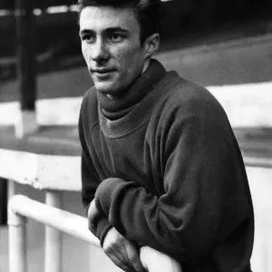 Charlie Mitten Junior at Manchester United Print 1961 Charlie Mitten Junior at Manchester United Print 1961