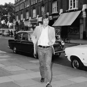 Charlie Watts of The Rolling Stones arrives at Olympic Studios in Barnes where they were Charlie Watts of The Rolling Stones arrives at Olympic Studios in Barnes where they were