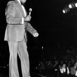 Charlie Williams Comedian - January 1976 at Jolees in Stoke on Trent A©Mirrorpix Charlie Williams Comedian - January 1976 at Jolees in Stoke on Trent A©Mirrorpix