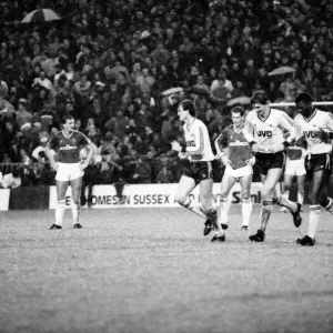 Charlton 0 v. Arsenal 2. Division One Football. November 1986 LF20-20-081 Charlton 0 v. Arsenal 2. Division One Football. November 1986 LF20-20-081