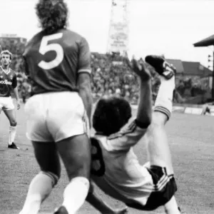Charlton 0 v. Arsenal 2. Division One Football. November 1986 LF20-20-001 Charlton 0 v. Arsenal 2. Division One Football. November 1986 LF20-20-001
