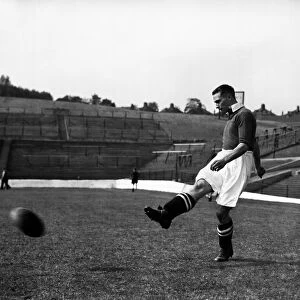 Charlton Athletic footballer George Tadman in action during a training session at The