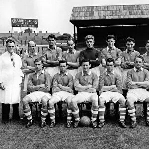 Charlton Athletic team line-up for Jimmy Seeds last full season 1955- 1956