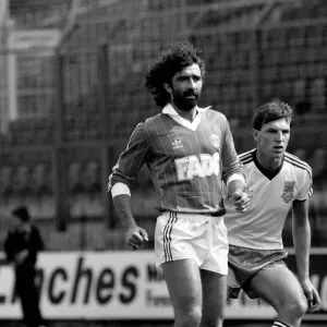 Charlton Striker Derek Hales Print 1980 The Valley
