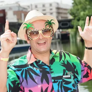 Chart topper Timmy Mallett. 20th August 1990