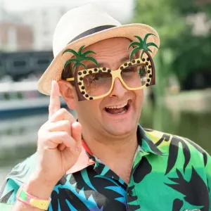 Chart topper Timmy Mallett. 20th August 1990