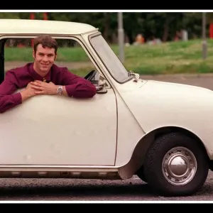 CHECK WITH PICTURE DESK BEFORE USE Darren Cairney JULY 1999 with his mini he CHECK WITH PICTURE DESK BEFORE USE Darren Cairney JULY 1999 with his mini he