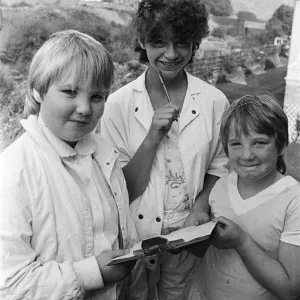 Marsden Treasure Hunt Print, 29th September 1985 Marsden Treasure Hunt Print, 29th September 1985