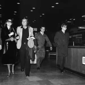 Checking in at London Heathrow Airport, was Tina Sinatra Checking in at London Heathrow Airport, was Tina Sinatra