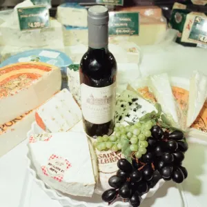 Chateau Beaumont Red Wine Cheese Selection Print 22/02/1999