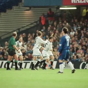 Chelsea 0-1 Everton. League match at Stamford Bridge, Saturday 26th November 1994 Chelsea 0-1 Everton. League match at Stamford Bridge, Saturday 26th November 1994