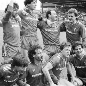 Liverpool 1 Chelsea 0, Stamford Bridge, May 1986 Print