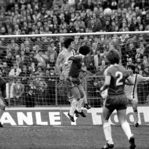 Chelsea 1 v. Cardiff 0. Fútbol de la División 2. Marzo de 1980 LF