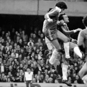Chelsea 1 v. Cardiff 0. Division 2 football. March 1980 LF01-34-064 Chelsea 1 v. Cardiff 0. Division 2 football. March 1980 LF01-34-064