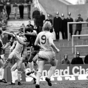 Chelsea 1 v. Cardiff 0. Division 2 football. March 1980 LF01-34-082 Chelsea 1 v. Cardiff 0. Division 2 football. March 1980 LF01-34-082
