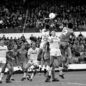 Chelsea 1 v. Luton 0. Division One Football. January 1986 LF18-01-061