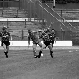 Chelsea 2 v. Manchester City 1. Division One Football. October 1986 LF20-09-091