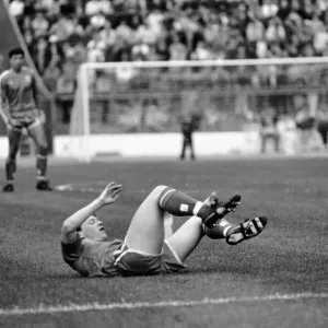 Chelsea 2 v. Manchester City 1. Division One Football. October 1986 LF20-09-087