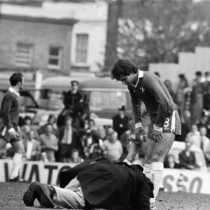 Chelsea 4 -0 Hull City, Division League two match held at Stamford Bridge