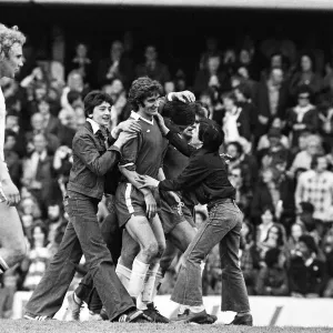 Chelsea 4 -0 Hull City, Division League two match held at Stamford Bridge. 14th May 1977