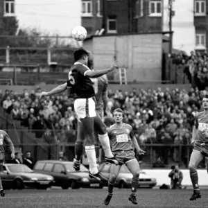 Chelsea 4 v. Aston Villa 1. Division One Football. December 1986 LF21-24-073 Chelsea 4 v. Aston Villa 1. Division One Football. December 1986 LF21-24-073