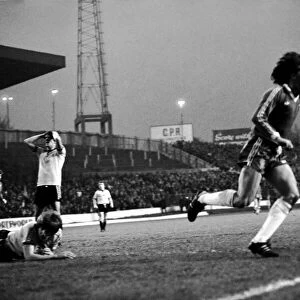 Chelsea 4 v. Newcastle United 0. Division 2 Football January 1980 LF01-02-027