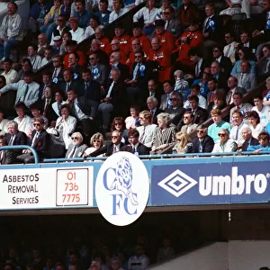 Chelsea Chairman Ken Bates. Chelsea 1 -0 Middlesbrough, 1988 Football League Second