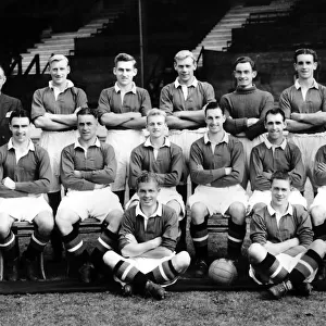 Chelsea FC Team 1949 Left To Right: - Standing