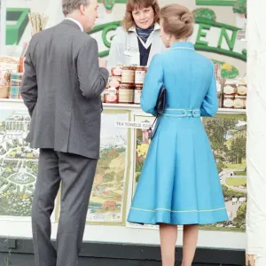 Chelsea Flower Show, 21st May 1988. Princess Anne. The Princess Royal Chelsea Flower Show, 21st May 1988. Princess Anne. The Princess Royal