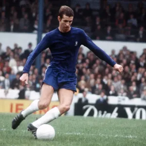 Chelsea Footballer Peter Osgood Print circa 1965
