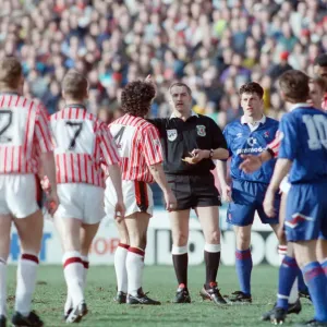 Chelsea v Sheffield United, FA Cup 5th round. Final score 1-0 to Chelsea. Stamford Bridge