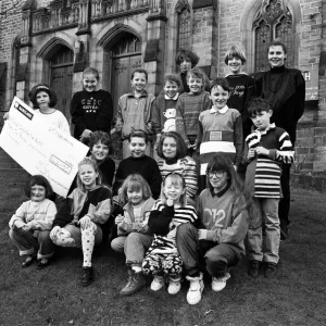 Cheque out... Honley Childrens Drama Group, which meets at the village Trinity