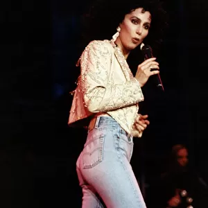 Cher in concert at Dublin