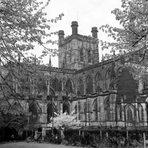 Chester Cathedral, Cheshire. 21st April 1961 Chester Cathedral, Cheshire. 21st April 1961