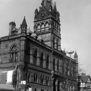 Chester Town Hall Print, 5th March 1969