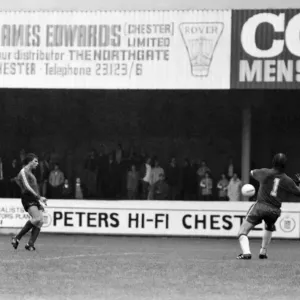 Chester v. Bolton Wanderers. August 1981 MF03-04 Local Caption Pre-Season Chester v. Bolton Wanderers. August 1981 MF03-04 Local Caption Pre-Season
