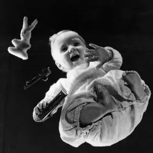 Children Babies: (Picture was taken from underneath a specially constructed transparent Children Babies: (Picture was taken from underneath a specially constructed transparent