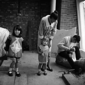 Children at Birmingham Art Centre Print, 1967