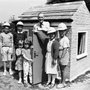 Shepley First School's Miniature Detached Residence Print Shepley First School's Miniature Detached Residence Print