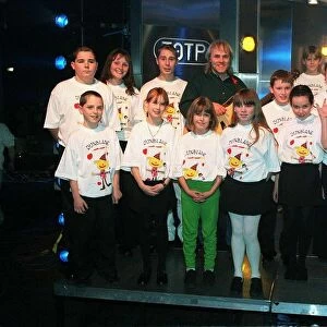 The Children of Dunblane pictured here performing their Charity record for Christmas with