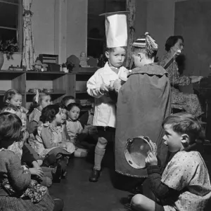 Children at The Guildford (Surrey) Day Nursery, ages two to five