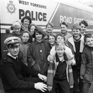 Children from Meltham Church of England Junior and Infants School have been taking road
