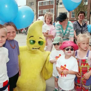 Stockton Health and Sun Campaign Launch 1994 Print Stockton Health and Sun Campaign Launch 1994 Print
