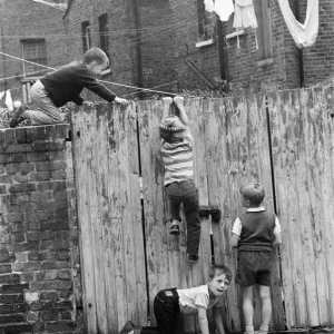 Children's Street Play Print, June 1964