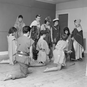 Children in rehearsals for Christmas Play at Pestalozzi Village for Children in Children in rehearsals for Christmas Play at Pestalozzi Village for Children in