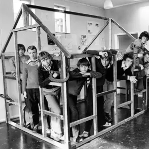 Children at Rievaulx School in Billingham have just finished building a greenhouse Children at Rievaulx School in Billingham have just finished building a greenhouse