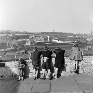 River Wear Shipyard Print, 28th April 1954